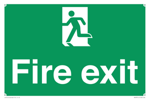 Final fire exit